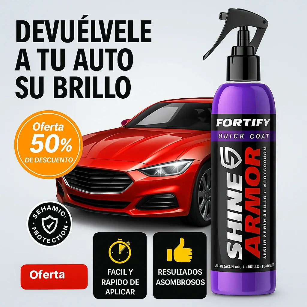 Shine Armor ✨ Revestimiento Cerámico para tu moto o carro: Protección y Brillo Profesional ✨