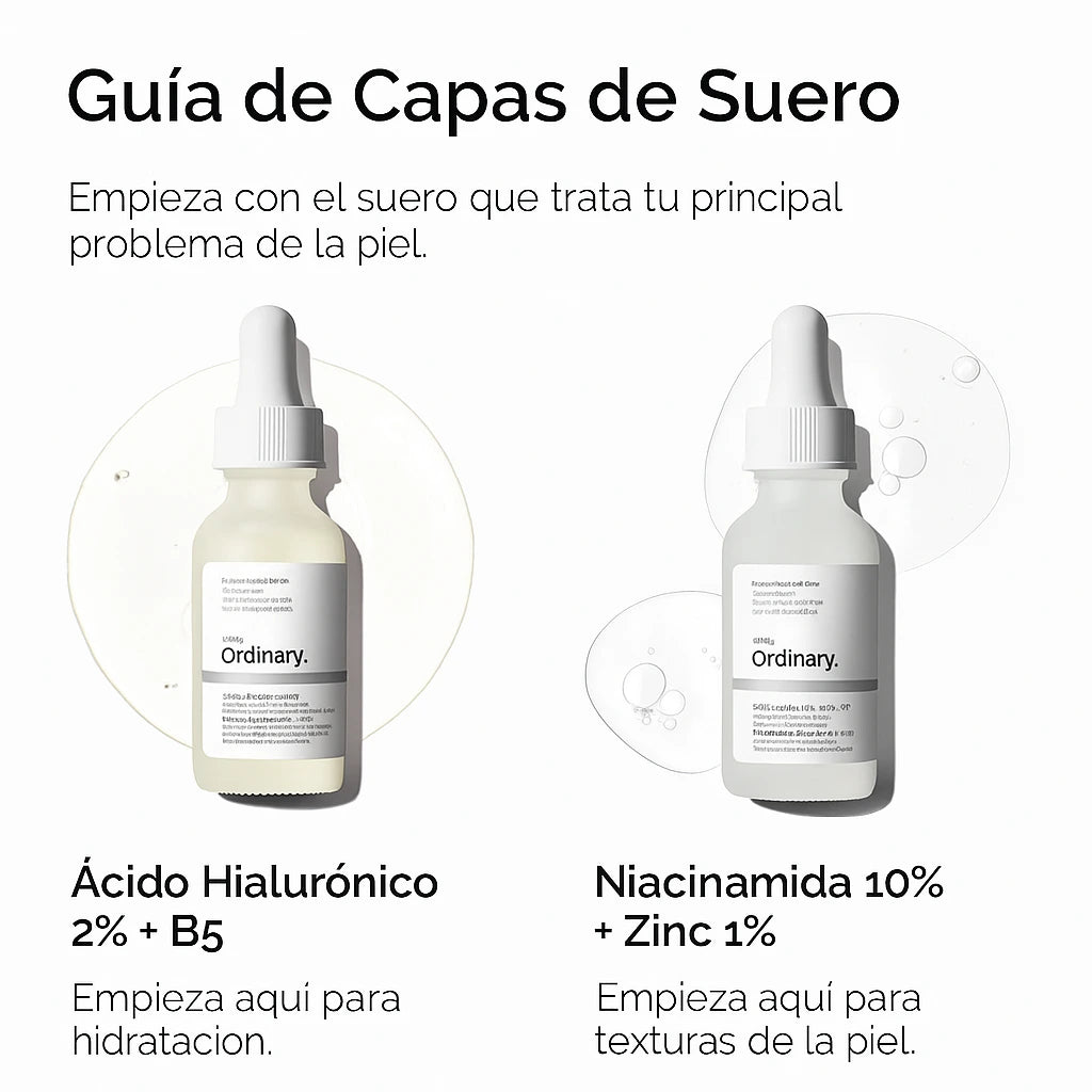 NIACINAMIDA + ACIDO HYALURONICO ✨ El dúo perfecto para una piel radiante en 7 días ✨