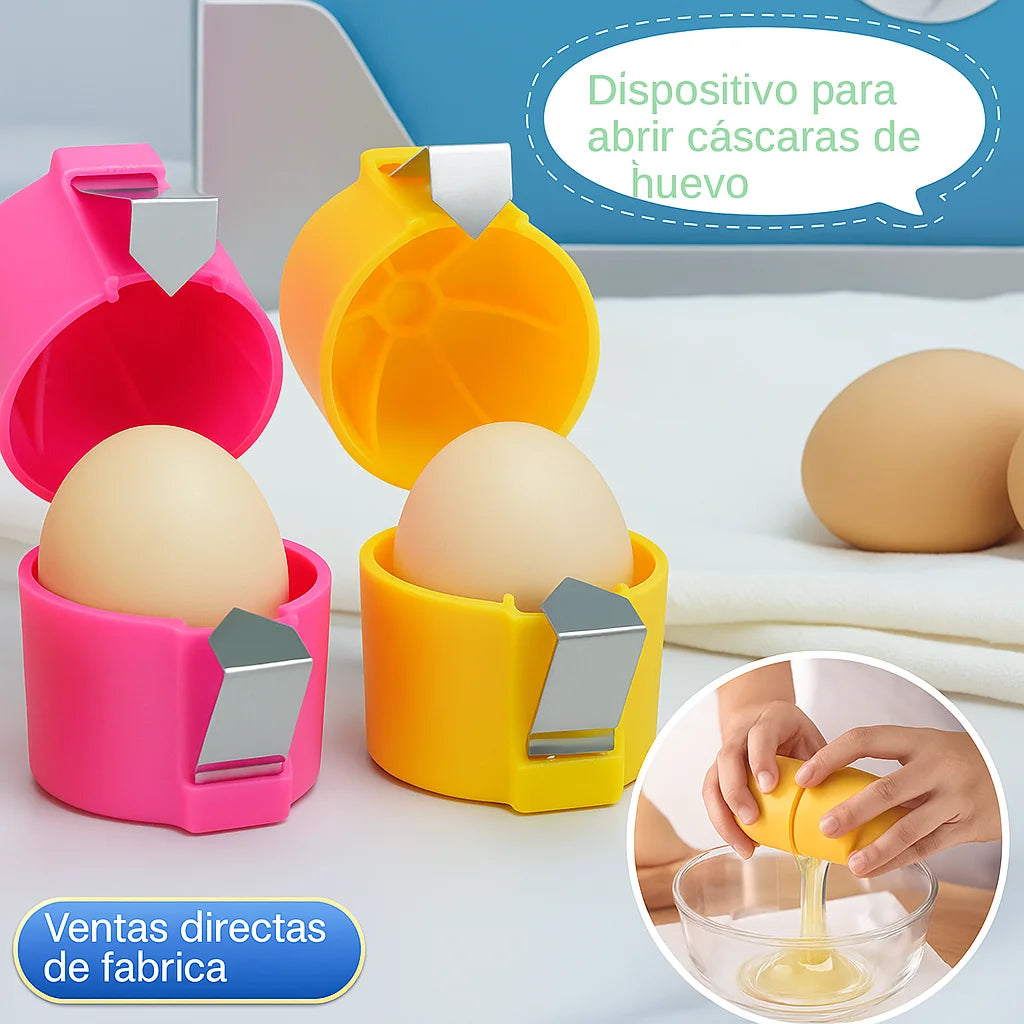 Abre-Huevos ProClean🥚 ¡Cortes Perfectos y Cero Cáscaras en tu Comida!🍳