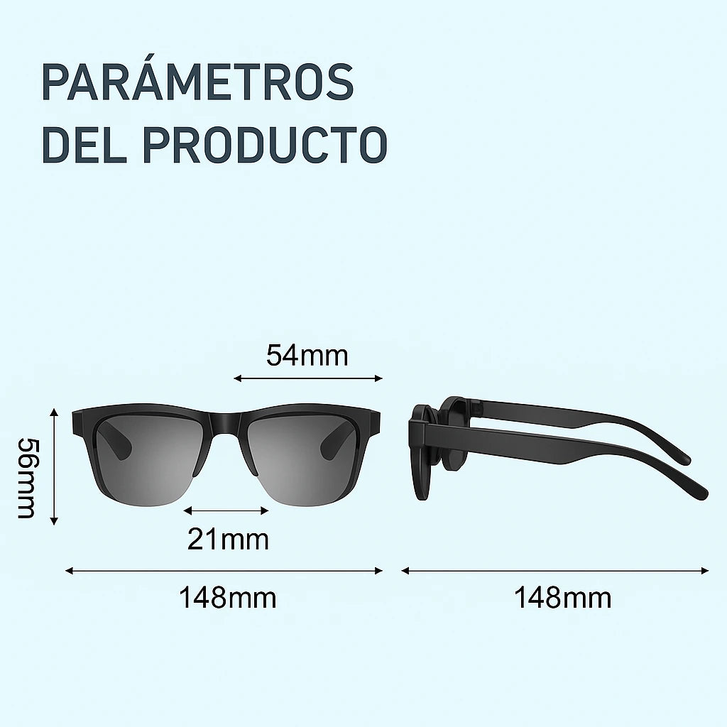 Lentes IA - 😎Traduce, escucha y luce increíble😎