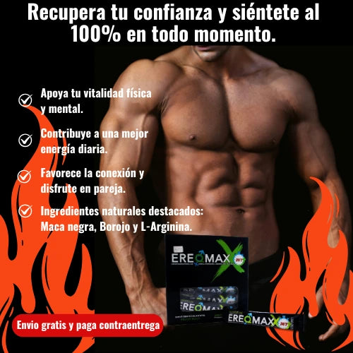 EREQMAX SACHET X16 unds - Vitalidad + Experiencia plena