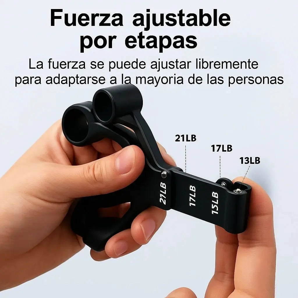 Kit Fortalecedor de Agarre x5: Mano, Dedos y Antebrazo al Máximo