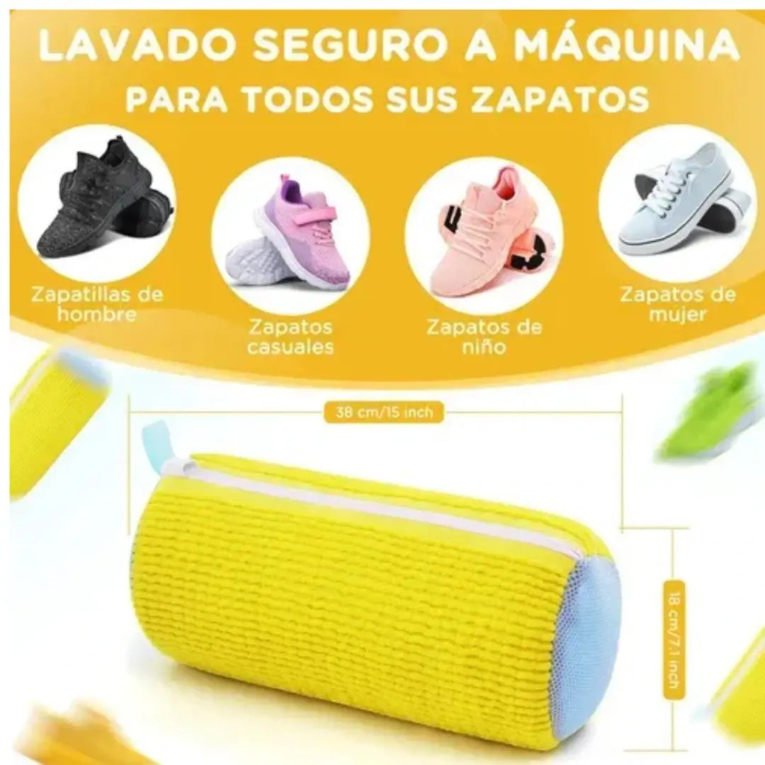 Shoebag™ Fundas para lavar zapatos oferta 2x1. 🔥La comodidad de lavar sus zapatos