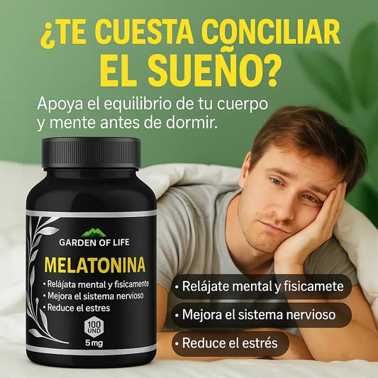 Melatonina - Duerme de forma natural y despierta renovado