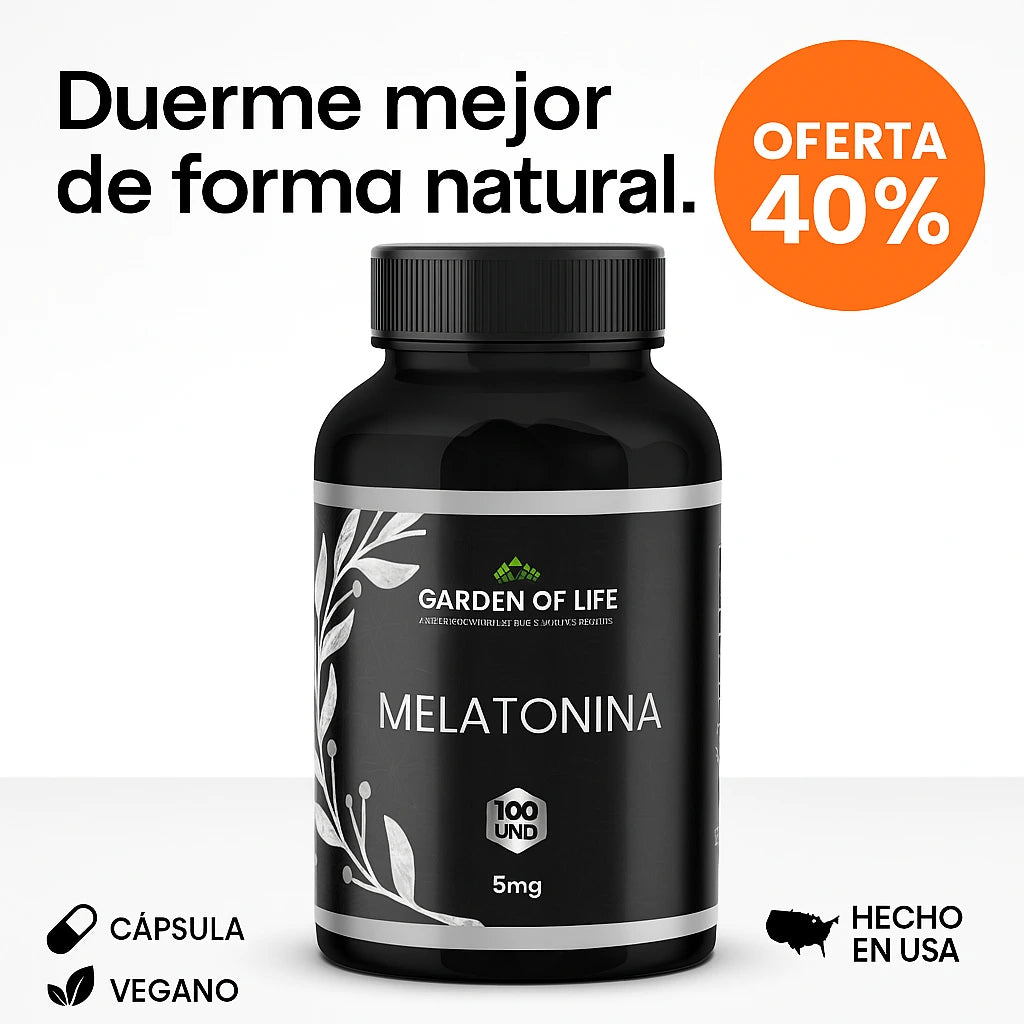 Melatonina - Duerme de forma natural y despierta renovado