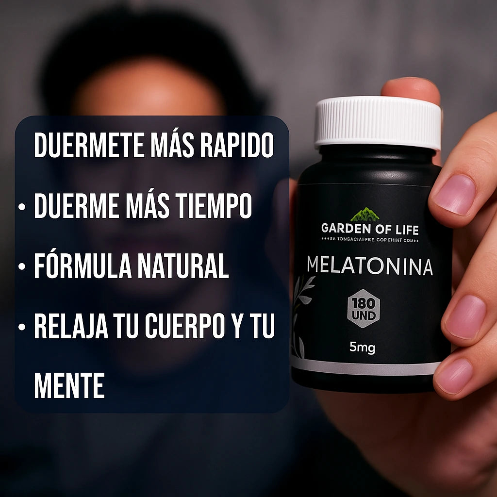 Melatonina - Duerme de forma natural y despierta renovado