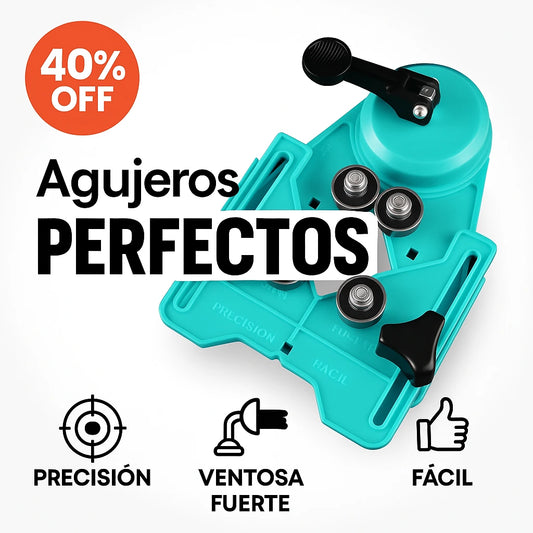 Guía de perforación ajustable 🎯Agujeros perfectos, precisos y sin errores🛠️