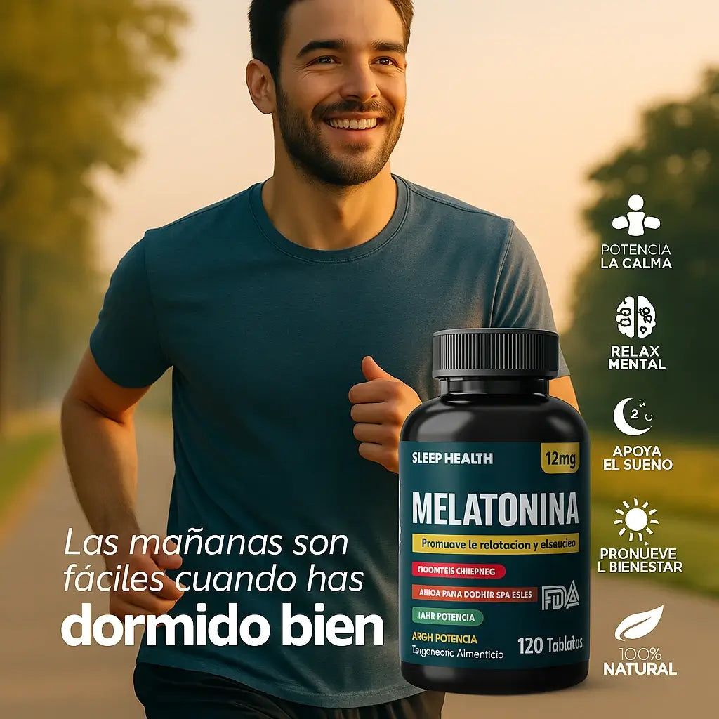 COMBO MELATONINA + CITRATO DE MG -😴Duerme mejor, despierta renovado😃