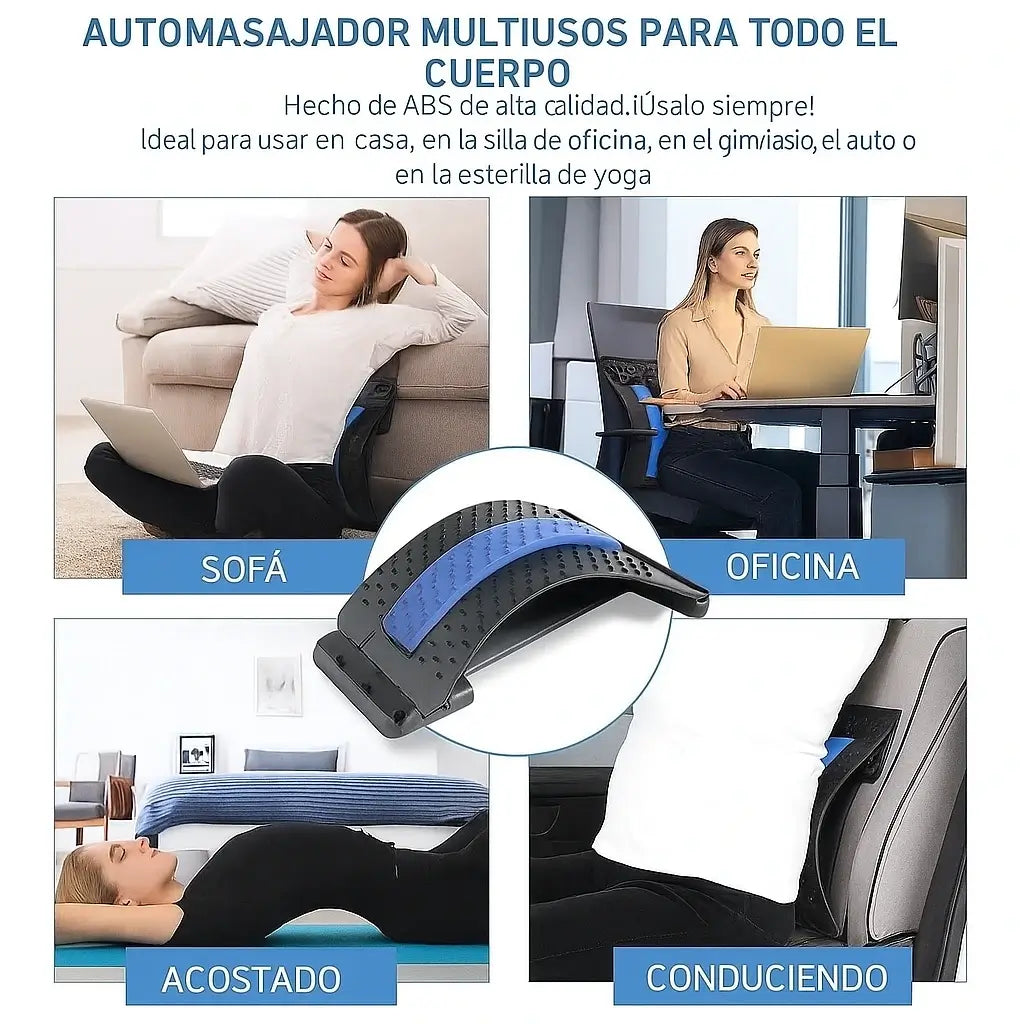 Masajeador Lumbar - Corrige tu postura y olvídate del dolor