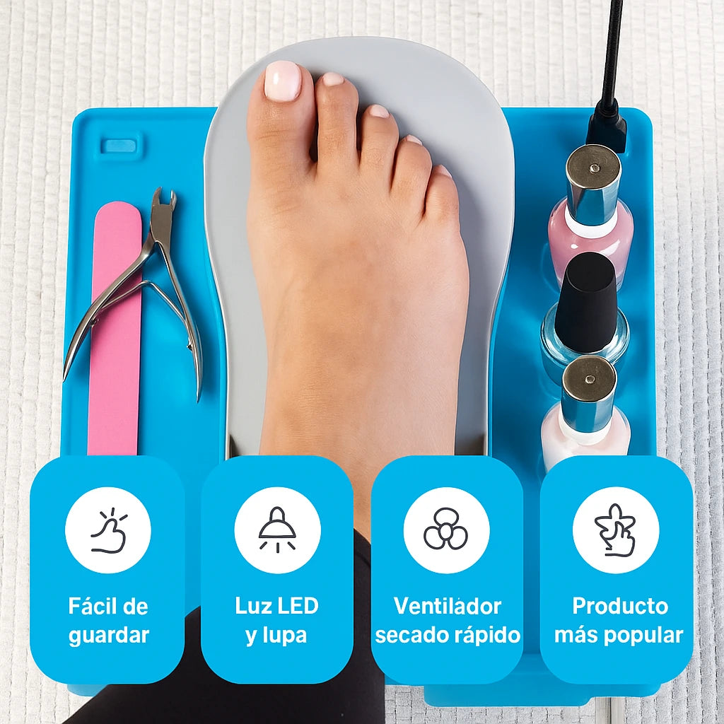 Nailease™ Estación portátil para el cuidado de las uñas Multifunción