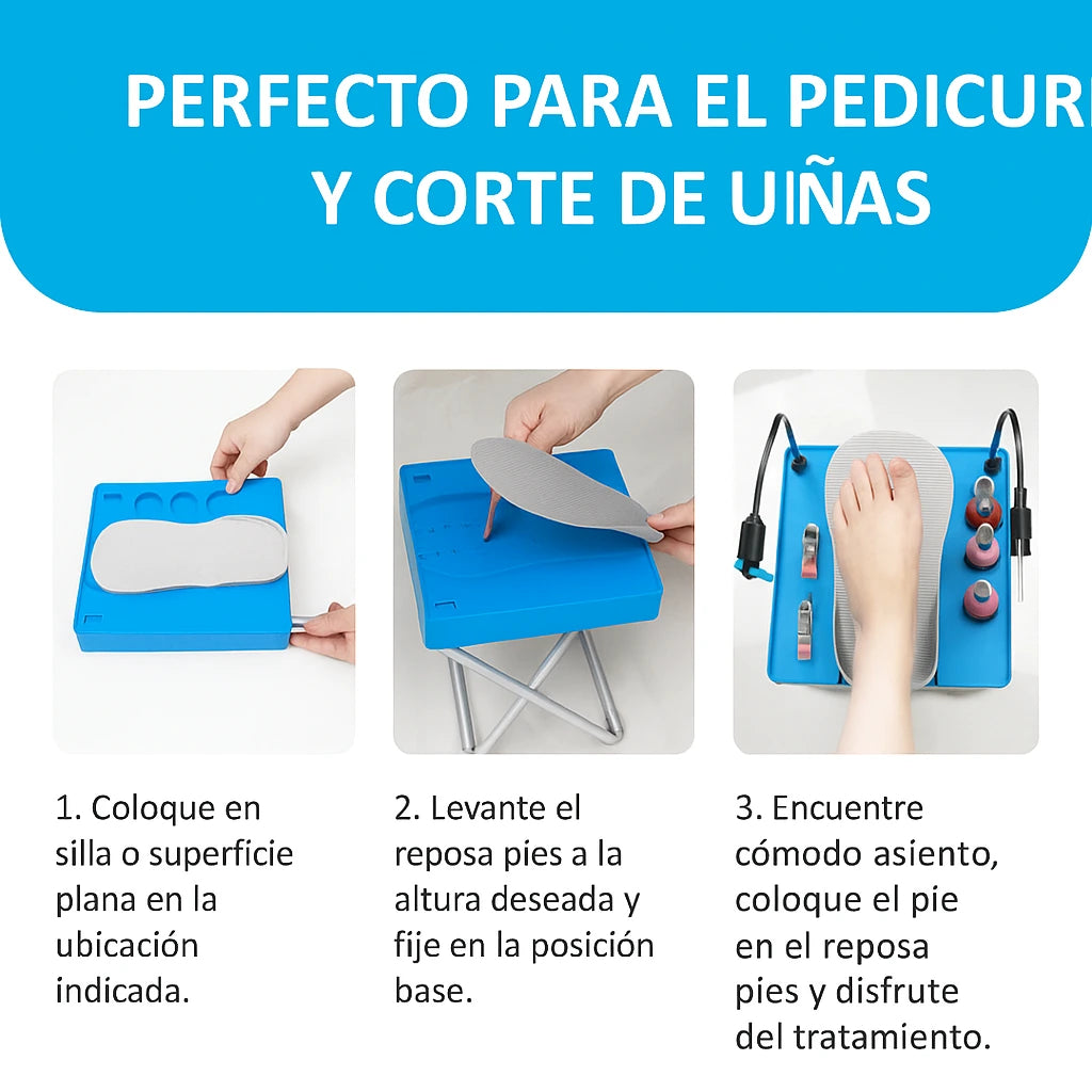 Nailease™ Estación portátil para el cuidado de las uñas Multifunción