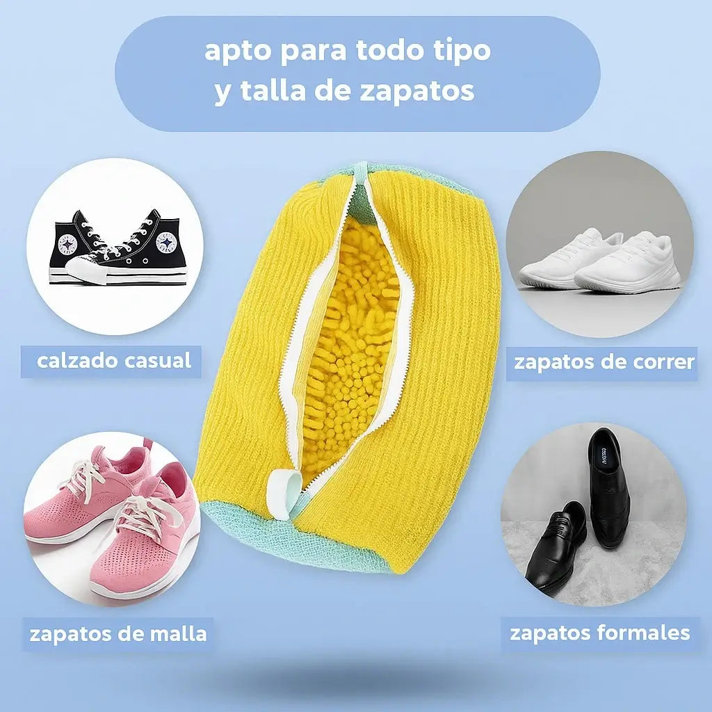 Shoebag™ Fundas para lavar zapatos oferta 2x1. 🔥La comodidad de lavar sus zapatos