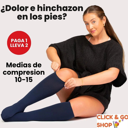 MEDIAS DE COMPRESION 10-15 😃Para aliviar el dolor😊 Paga 1 lleva 2 pares