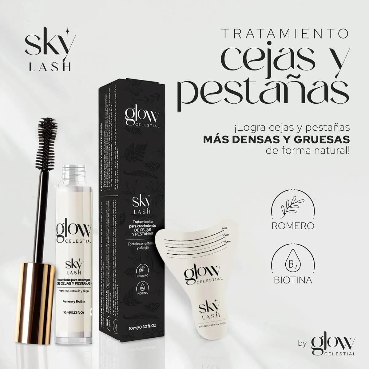 SKY LASH Serum crecimiento de cejas y pestañas