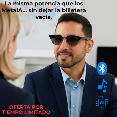 Lentes IA - 😎Traduce, escucha y luce increíble😎
